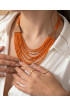 Bali Handmade Wood Necklace